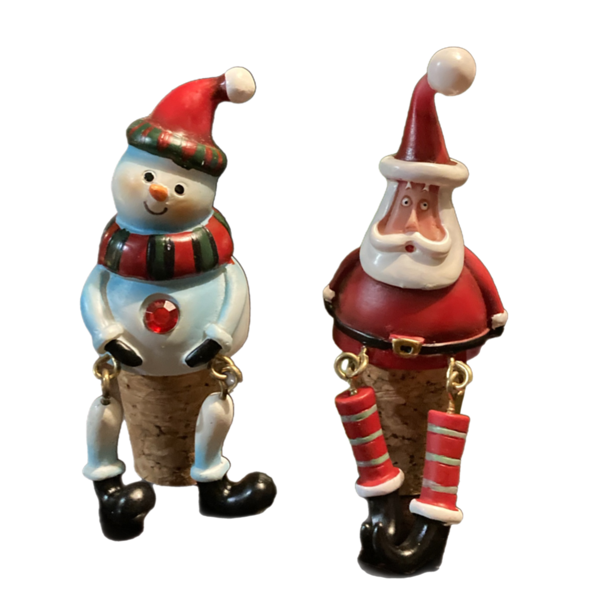 Assorted Christma Wine Bottle Toppers, INDIVIDUALLY SOLD