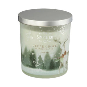 2" X 4" Scented Jar Candle: Cedar Grove