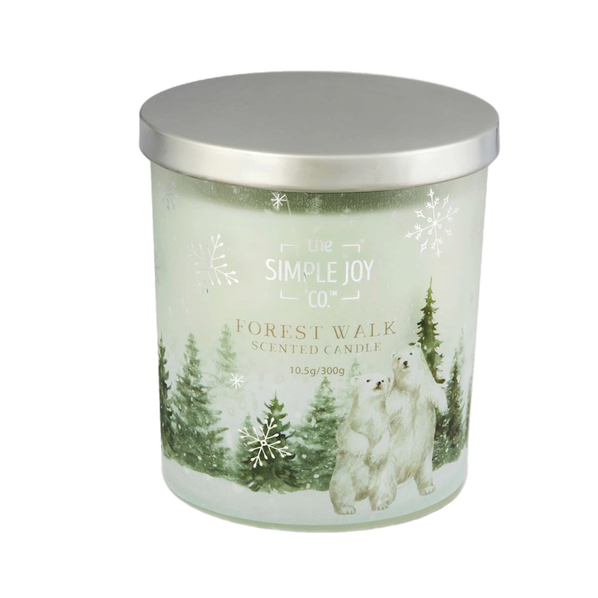 2" X 4" Scented Jar Candle: Forest Walk