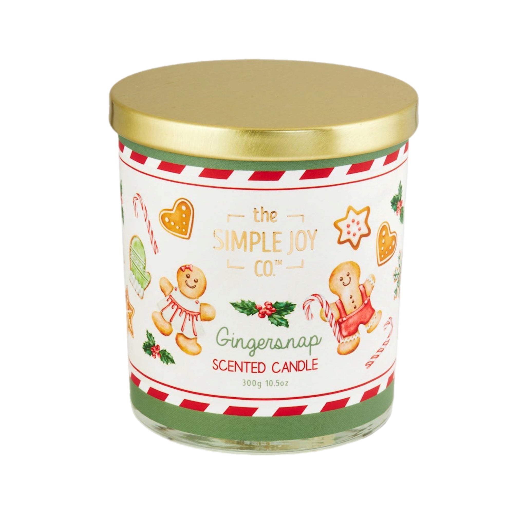 2" X 4" Scented Jar Candle: Gingersnap