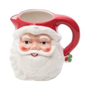 Santa Head Pitcher