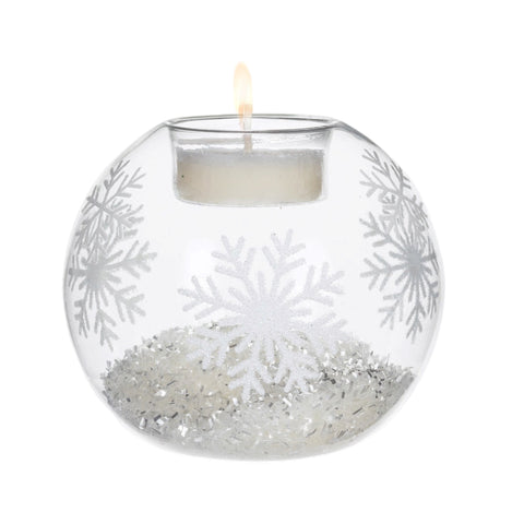 Snowflake Tealight Candle Holder