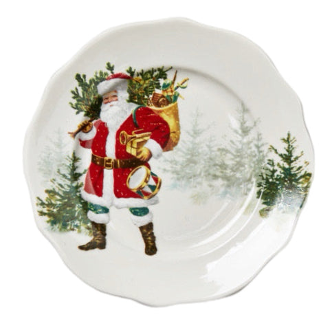 Santa Appetizer Plate