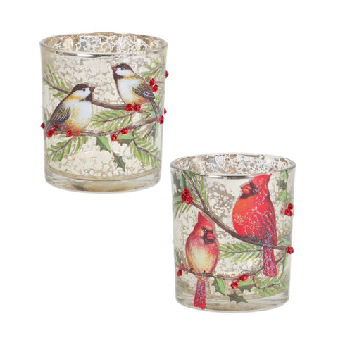 Assorted Votive Bird Candle Holder, INDIVIDUALLY SOLD