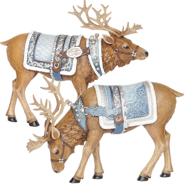 Assorted Reindeer Figurine, INDIVIDUALLY SOLD