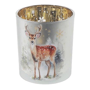 Deer Votive Candle Holder- LARGE