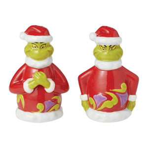 Naughty And Nice Grinch Salt & Pepper, Set Of 2