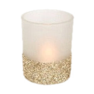 Frosted Votive Candle Holder- LARGE