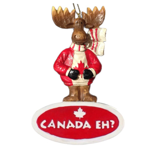 Canada Eh?  Moose Ornament