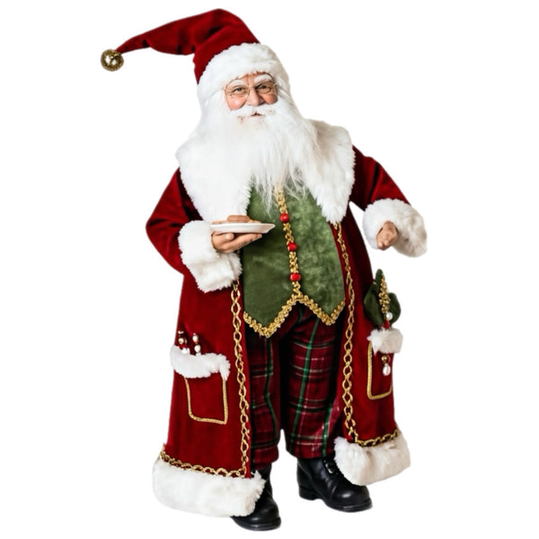 Assorted Mr. & Mrs. Claus Figurine, INDIVIDUALLY SOLD