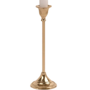 Brass Taper Candle Holder- LARGE