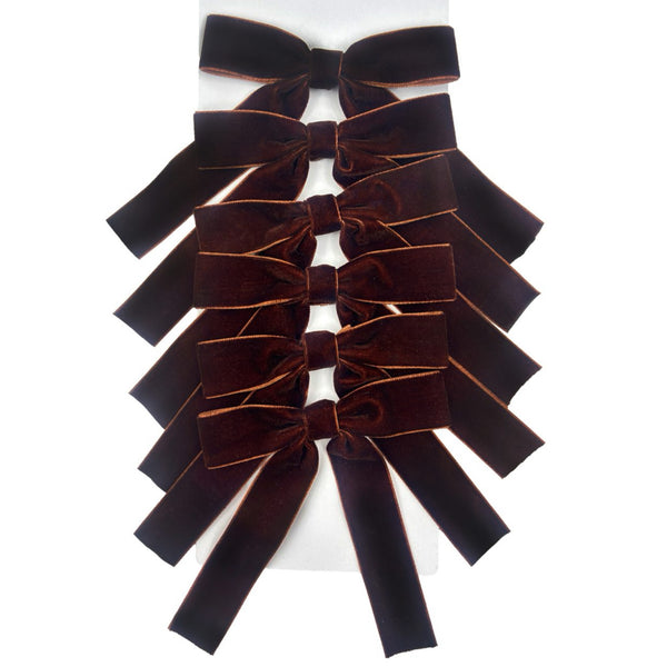Chocolate Bows, Set of 6