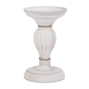 Textured Pillar Candle Holder