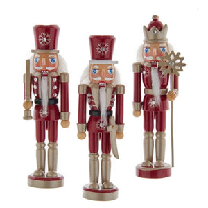 Assorted Red Nutcracker Ornament, INDIVIDUALLY SOLD