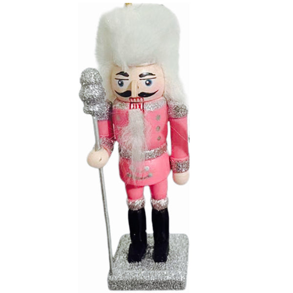 Assorted Pink Nutcracker Ornament, INDIVIDUALLY SOLD