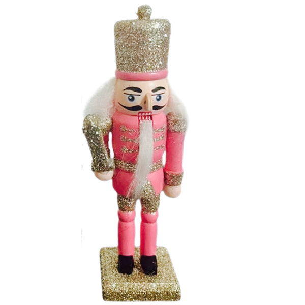 Assorted Pink Nutcracker Ornament, INDIVIDUALLY SOLD