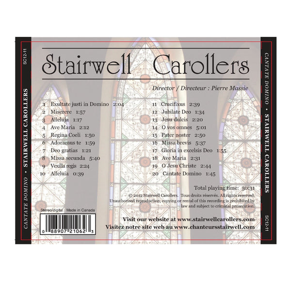 STAIRWELL CAROLLERS: CANTANTE DOMINO