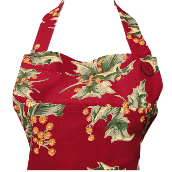 April Cornell Winterberry: Red Apron