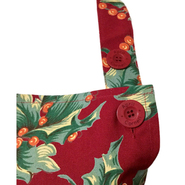 April Cornell Winterberry: Red Apron
