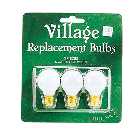 Village Accessory: Replacement Round Light Bulb
