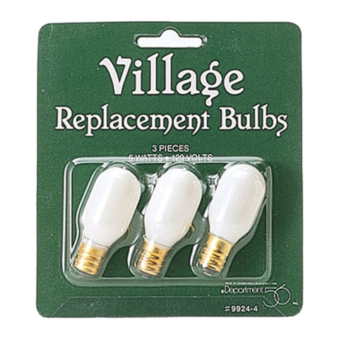 Village Accessory: Replacement 120 Volt Light Bulbs