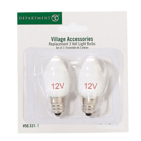 Village Accessory: Replacement 12 Volt Light Bulbs