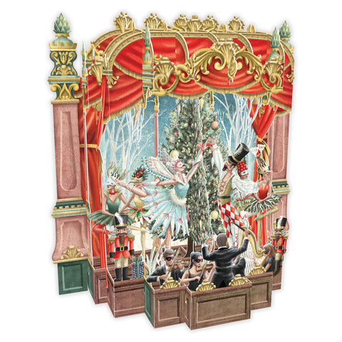 Pop Up Greeting Card: Nutcracker Ballet