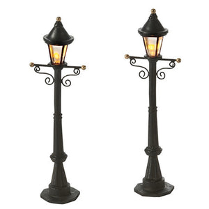 Village Accessory: Uptown Street Lights, Set Of 2