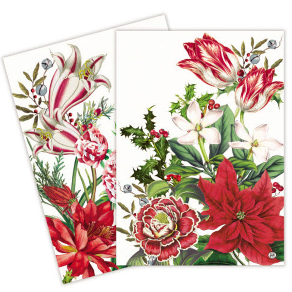 Michel Design Works Tea Towel: Assorted Christmas Bouquet Tea Towels, INDIVIDUALLY SOLD