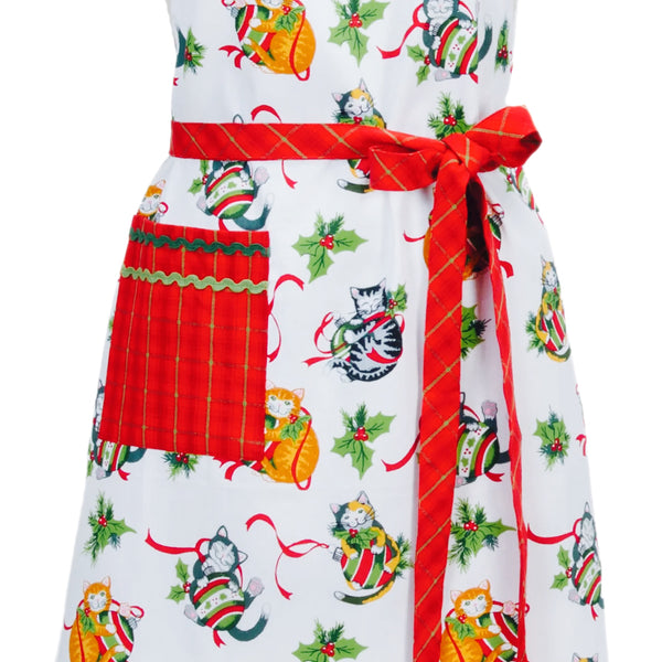 Tangled Cats Apron