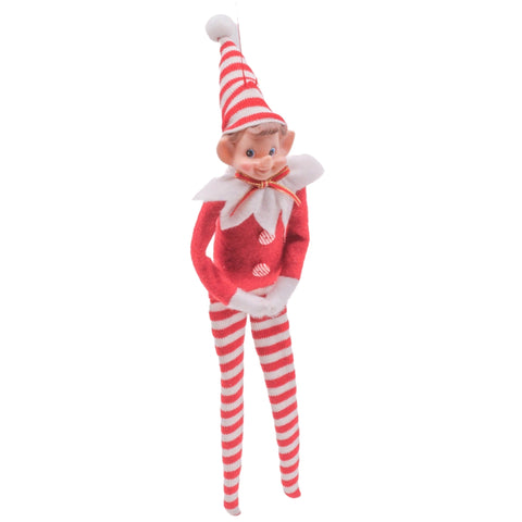 14" Retro Elf Ornament