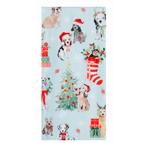 Dogs Terry Tea Towel