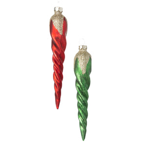 Assorted Icicle Ornament, INDIVIDUALLY SOLD