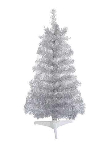 2' Silver Tinsel NON LIT