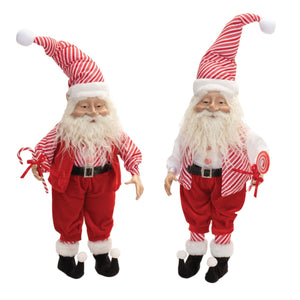 Assorted 22.5" Candy Cane Striped Elf, INDIVIDUALLY SOLD