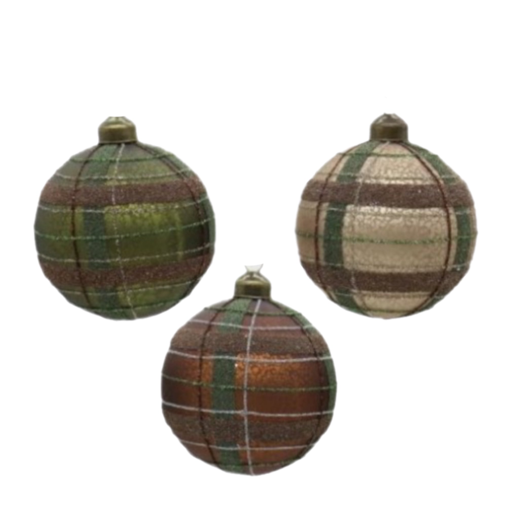 Assorted Plaid Ball, INDIVIDUALLY SOLD