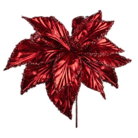 Red Poinsettia Stem