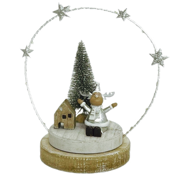 Assorted Christmas Light Up Figurine, INDIVIDUALLY SOLD