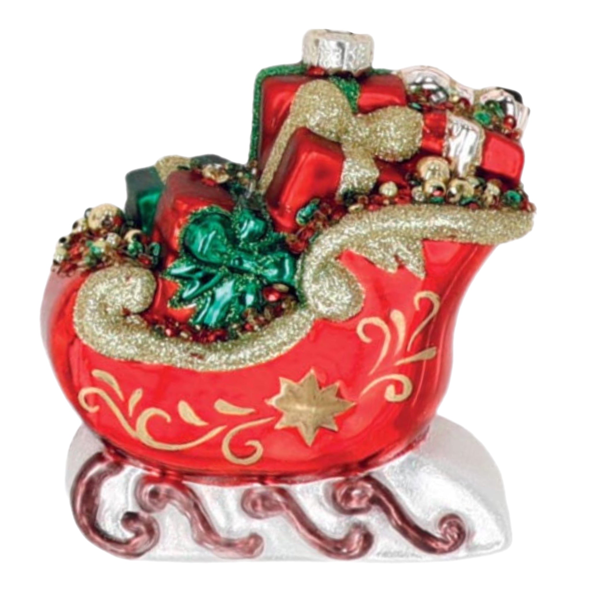 Sleigh With Gifts Ornament