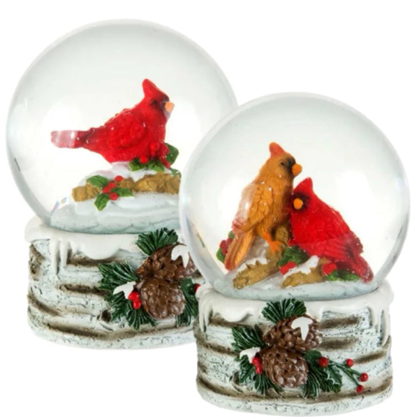 Assorted Cardinal Snowglobe, INDIVIDUALLY SOLD