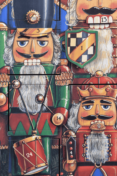 Fillable Nutcracker Advent Calendar Countdown