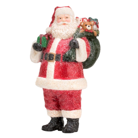 Santa With Sack Ornament