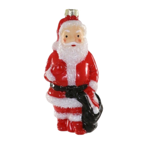 Vintage Santa With Sack Ornament