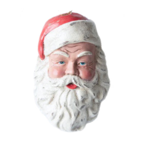 Vintage Santa Face Ornament