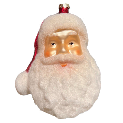 Santa Head Ornament