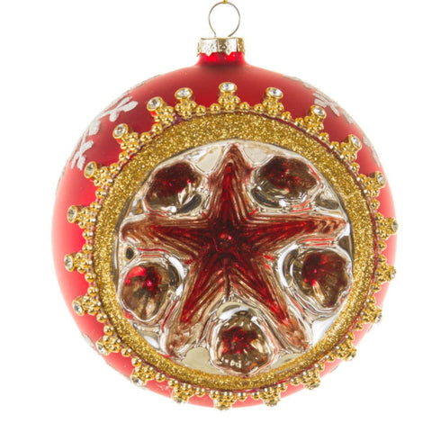 Red Star Reflector Ball