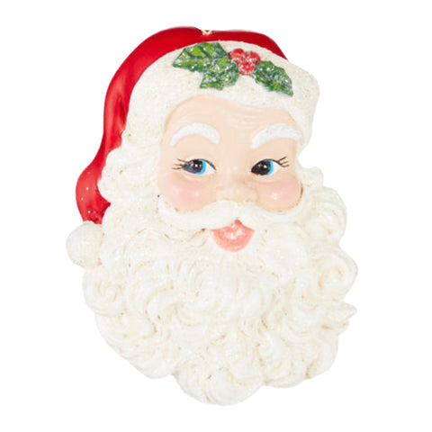 Santa Head Ornament