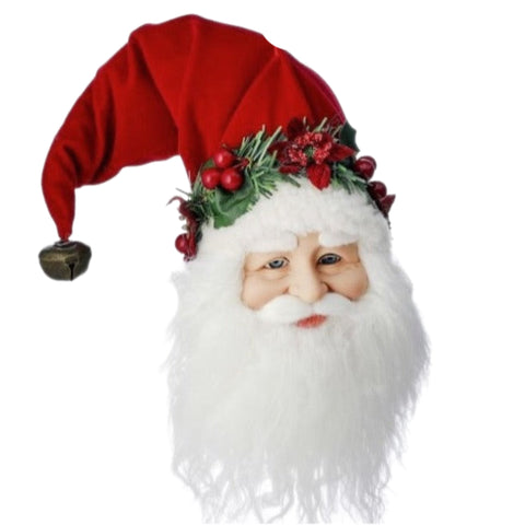 Santa Head Ornament