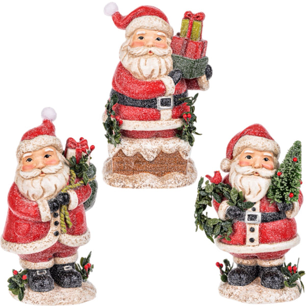 Assorted Santa Figurine, INDIVIDUALLY SOLD