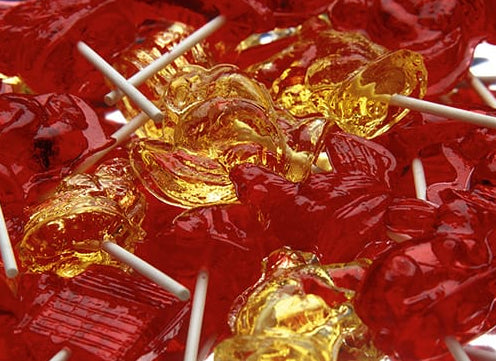 Clear Toy Lollipops